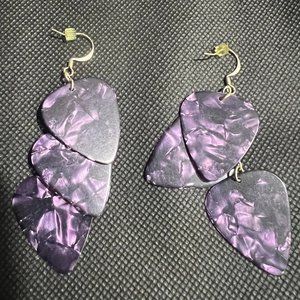 Guitar Pick Earrings